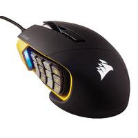 corsair gaming scimitar rgb mobammo 12000dpi optical gaming mouse