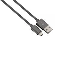 Colour Line Charging/Sync Cable (Anthracite) Lightning Aluminium 1m