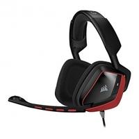 Corsair VOID Surround Hybrid Stereo Gaming Headset with Dolby 7.1 USB Adapter Red