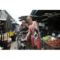 countryside bangkok and a floating market tour by bicycle including lu ...