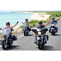 cozumel sightseeing tour aboard a harley davidson