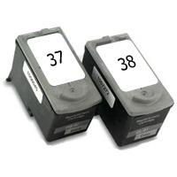 compatible canon pg37 cl38 ink cartridge multipack