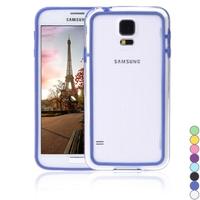 colorful tpupc bumper frame case cover for samsung galaxy s5 i9600 roy ...