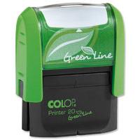 COLOP WORD STAMP GREEN LINE POSTED