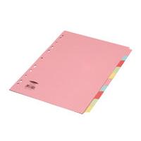 Concord Divider A4 Assorted 5 Colours