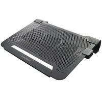 Cooler Master Notepal U3 Plus Laptop Cooler - Black Upto 19\'\' Laptop Or Macbook Moveable Fan Edition 3 X 8cm Fan
