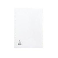 Concord A4 Subject Divider 10-Part White