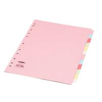 Concord 12 Part Divider A4 Assorted