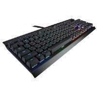 corsair gaming k70 rgb led mechanical gaming keyboard black cherry mx  ...