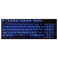 Cooler Master Quick Fire TK Gaming Keyboard, TK Size, FPS light Mode, Blue Backlit, Mechanical, Cherry MX Blue