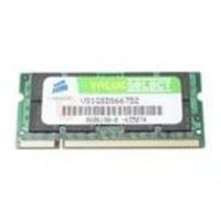 Corsair 1GB DDR2 667MHz/PC2-5300 Laptop Memory Sodimm Non-ECC Unbuffered CL5 Lifetime Warranty