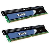 corsair 4gb 2x2gb ddr2 800mhzpc2 6400 xms2 memory kit cl5 18v