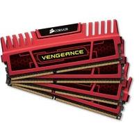 Corsair Vengeance 16GB (4x 4GB) 2133MHz DDR3 Red Heatspreader Memory Kit