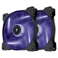 corsair air series sp140 led purple high static pressure 140mm fan twi ...