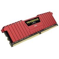 Corsair Vengeance LPX 16GB (4 X 4GB) Memory Kit PC4-17000 2133MHz DDR4 Dimm C13 red