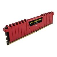 Corsair Vengeance Lpx 16gb (2 X 8gb) Memory Kit Pc4-25600 3200mhz Ddr4 Dimm C16 (red)