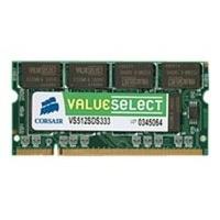 corsair 512mb ddr 400mhzpc3200 laptop memory sodimm non ecc unbuffered ...