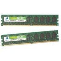 Corsair 2GB Kit (2x1GB) DDR2 533MHz/PC2-4300 Memory Non-ECC Unbuffered CL4 Lifetime Warranty