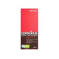 conscious chocolate chili hot 50g