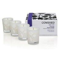 Cowshed Lazy Cow Soothing Travel Candles 38g X 4