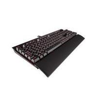 corsair mechanical gaming keyboard k70 lux red led back lit cherry mx  ...