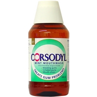 Corsodyl Mint Mouthwash 300ml