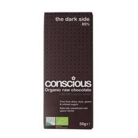 conscious chocolate the dark side 85 50g