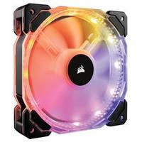 corsair hd120 rgb led static 3 pack pressure fan with controller