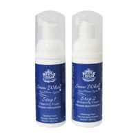 cougar snow white dual foam teeth whitening system 50ml