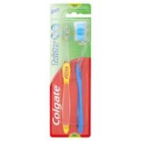 colgate tooth brush twister twin pack