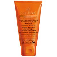 collistar self tan global anti age protection tanning face cream spf30 ...