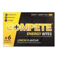 Compete ENERGY BITES lemon flavour x6 pack