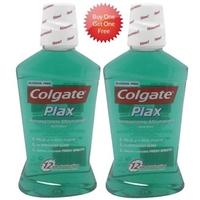 Colgate Plax Soft Mint Mouthwash Buy One Get One Free