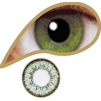 Coral Green 1 Day Coloured Contact Lenses (MesmerEyez Illusionz)