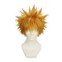 Cosplay Wigs Cosplay Cosplay Short Straight Anime Cosplay Wigs 22 CM Synthetic Fiber Male