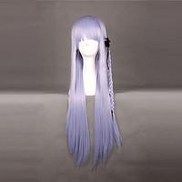 Cosplay Wigs Dangan Ronpa Kyoko Kirigiri Purple Long Anime/ Video Games Cosplay Wigs 80 CM Heat Resistant Fiber Female