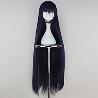 Cosplay Wigs Cosplay Cosplay Purple Long Anime Cosplay Wigs 105 CM Heat Resistant Fiber Female