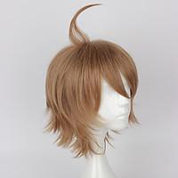 Cosplay Wigs Cosplay Cosplay Brown Short Anime Cosplay Wigs 35 CM Heat Resistant Fiber