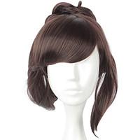 Cosplay Wigs Cosplay Cosplay Brown Medium Anime Cosplay Wigs 50 CM Heat Resistant Fiber