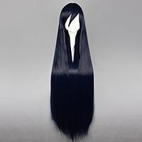 Cosplay Wigs Akame Ga Kill! Akame Ink Blue Long Anime Cosplay Wigs 105 CM Heat Resistant Fiber Female