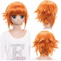 Cosplay Suits Cosplay Cosplay Orange Short Anime Cosplay Wigs 32cm CM Heat Resistant Fiber Unisex