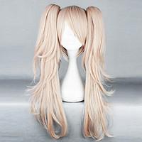 Cosplay Wigs Dangan Ronpa Junko Enoshima Pink Medium Anime/ Video Games Cosplay Wigs 65 CM Heat Resistant Fiber Female