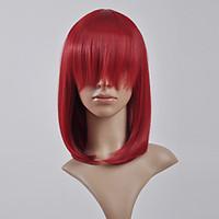 Cosplay Wigs Kingdom Hearts Kairi Red Medium Anime/ Video Games Cosplay Wigs 45 CM Heat Resistant Fiber Female