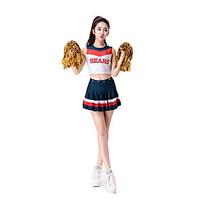 Cosplay Costumes Party Costume Cheerleader Costumes Career Costumes Festival/Holiday Halloween Costumes Solid Top Skirt Halloween Carnival
