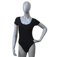 Cotton/Lycra Cap Sleeve Leotards with Drawstring Front More Colors for Girls and Ladies