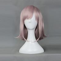 Cosplay Wigs Dangan Ronpa Chiaki Nanami Pink Short Anime/ Video Games Cosplay Wigs 40 CM Heat Resistant Fiber Female