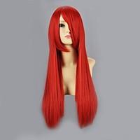 Cosplay Wigs Naruto Sarah Red Medium Anime Cosplay Wigs 60 CM Heat Resistant Fiber Female