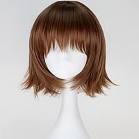 Cosplay Wigs Tokyo Ghoul Cosplay Brown Short Anime Cosplay Wigs 30 CM Heat Resistant Fiber Female