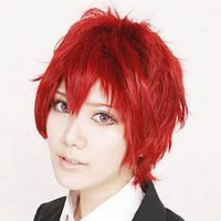 Cosplay Wigs Naruto Sasori Red Short Anime Cosplay Wigs 30 CM Heat Resistant Fiber Male