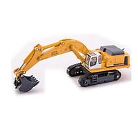 Construction Vehicle Toys Car Toys 1:87 Metal Dark Red Yellow Model Building Toy